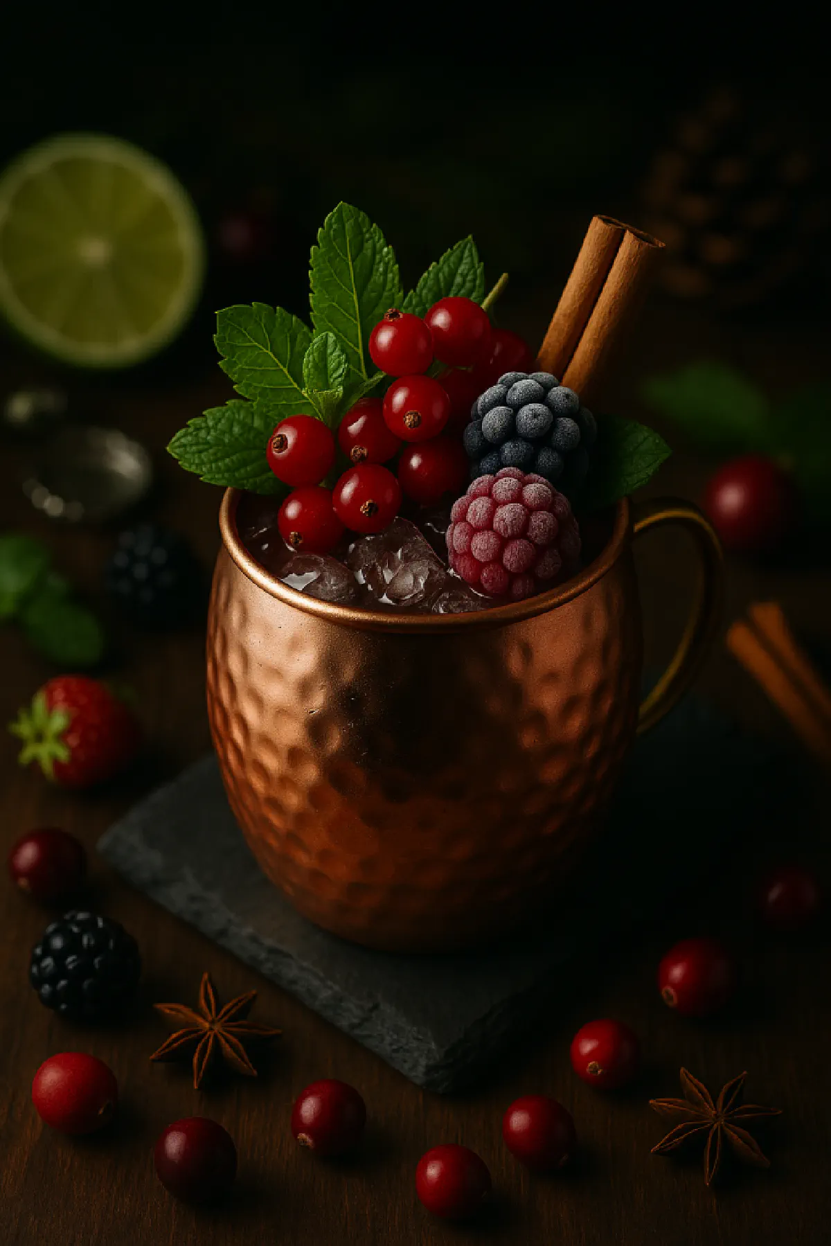 メリーソート　もみじ Smirnoff-Merry-Berry-Mule-