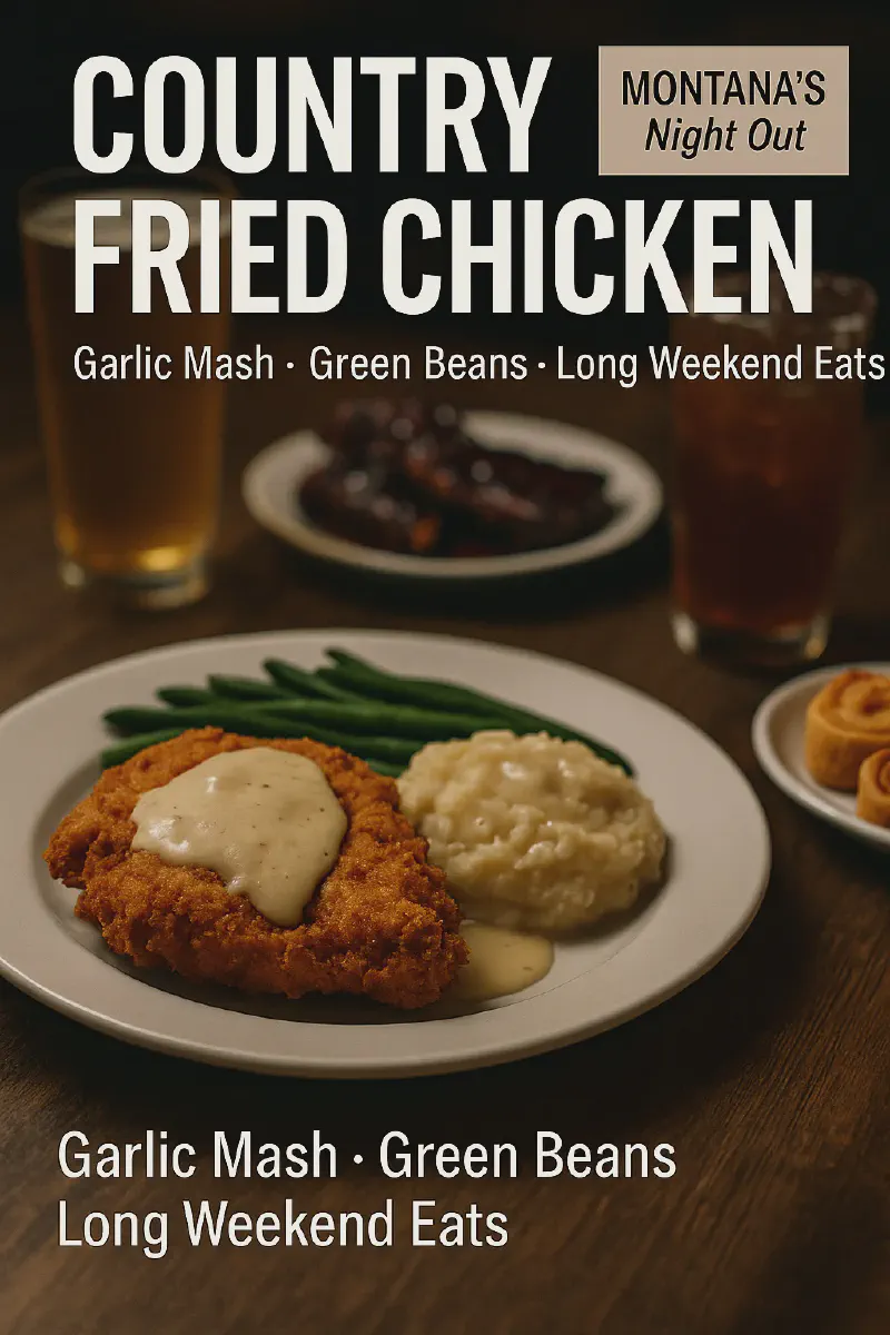 Country Fried Chicken & All-You-Can-Eat Ribs Night