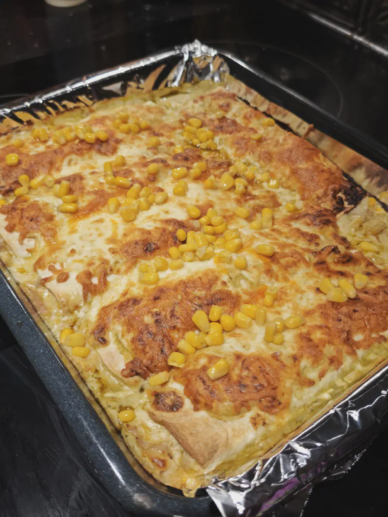 Street Corn Enchiladas