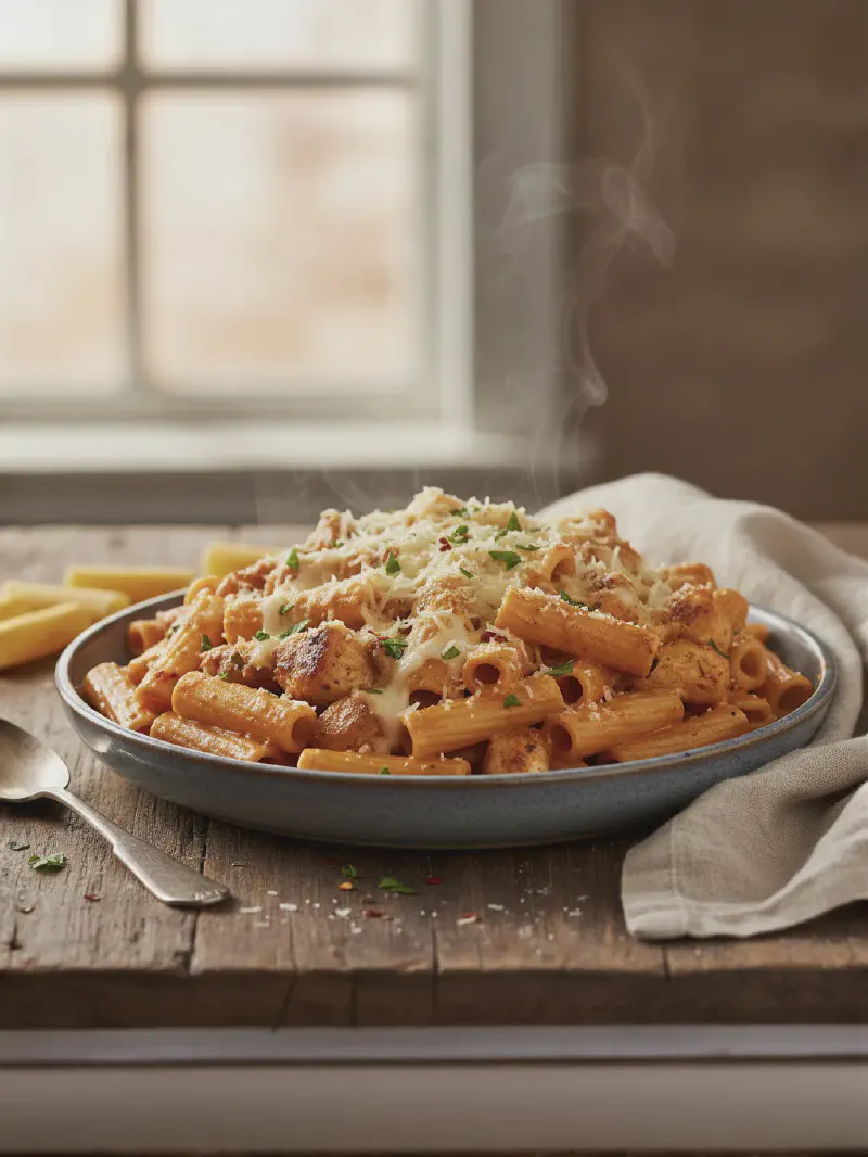 Cajun Chicken Pasta in the Ninja Possible Cooker